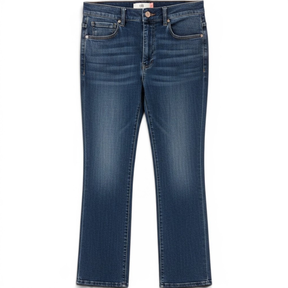 Cabi Jeans Women 6 Blue 5th Avenue Straight Leg Mid Rise Stretch Denim 6069R
